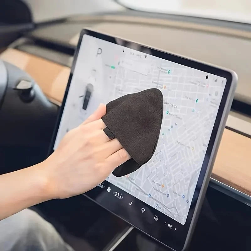 Ultra-Fine Microfiber Car Touchscreen Cleaning Cloth, Microfiber Touchscreen Cleaning Cloth for Dashboard and Display Screen Oasis Select