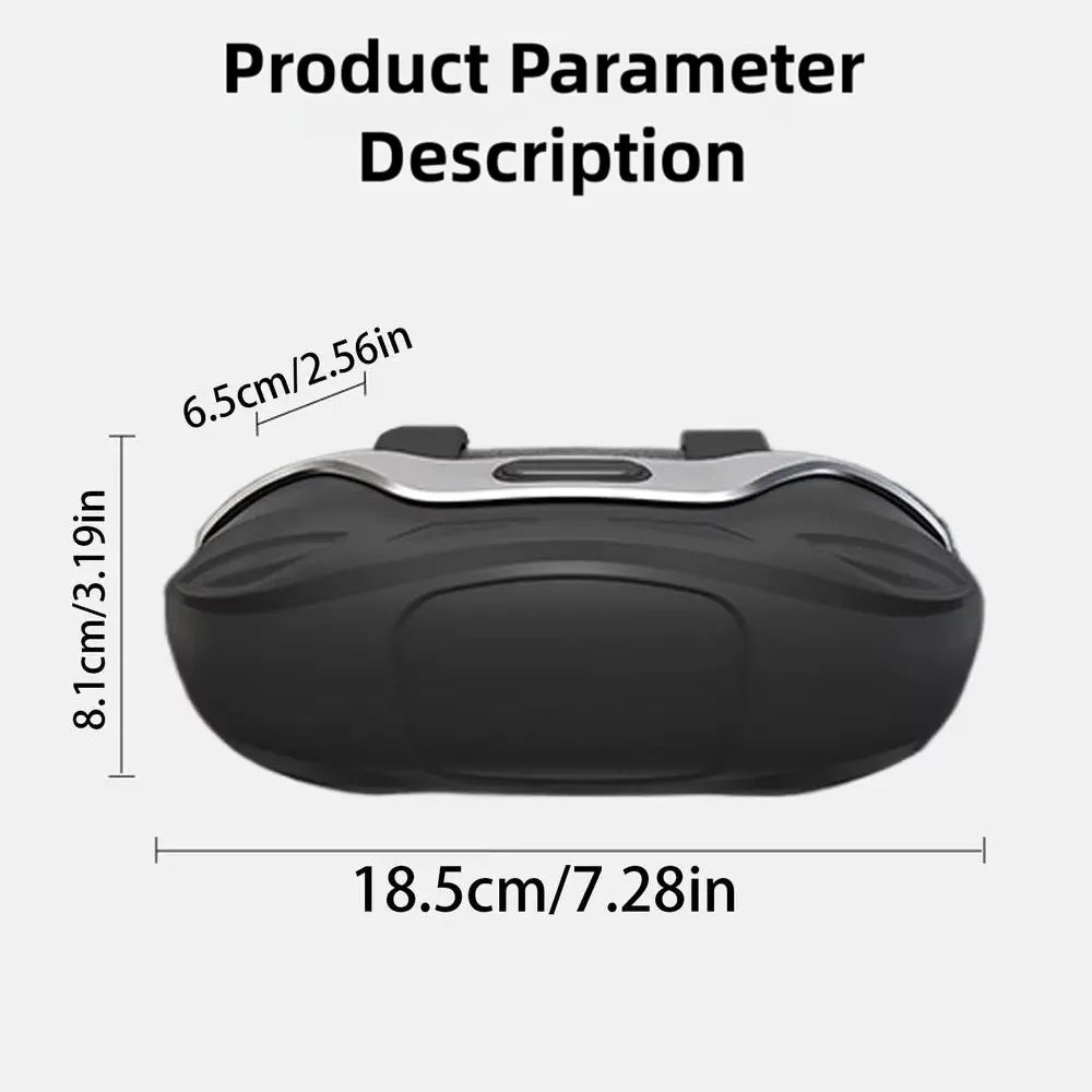 Car Sun Visor Sunglasses Holder – ABS Glasses Case