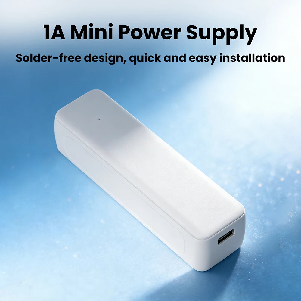 DIY Power Bank Case for 21700 Battery Solder-Free Type-C Portable 5V 1A Mini Power Supply Kit Not Including Batteries Oasis Select