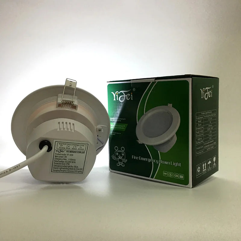 LED Emergency Downlight Battery Backup 90min Recessed Ceiling