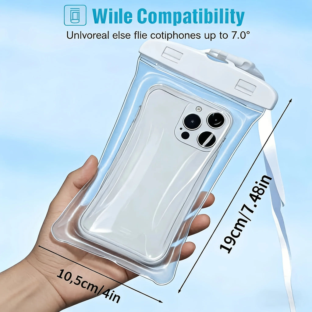 Waterproof Phone Pouch Seal Design Dry Safe Protective Bag Outdoor Beach Travel Phone Storage Case Oasis Select