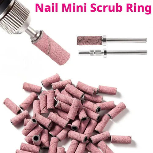 100-Piece Nail Drill Sanding Bands – Manicure & Pedicure Bits Nail Drill Sanding Bands Oasis Select