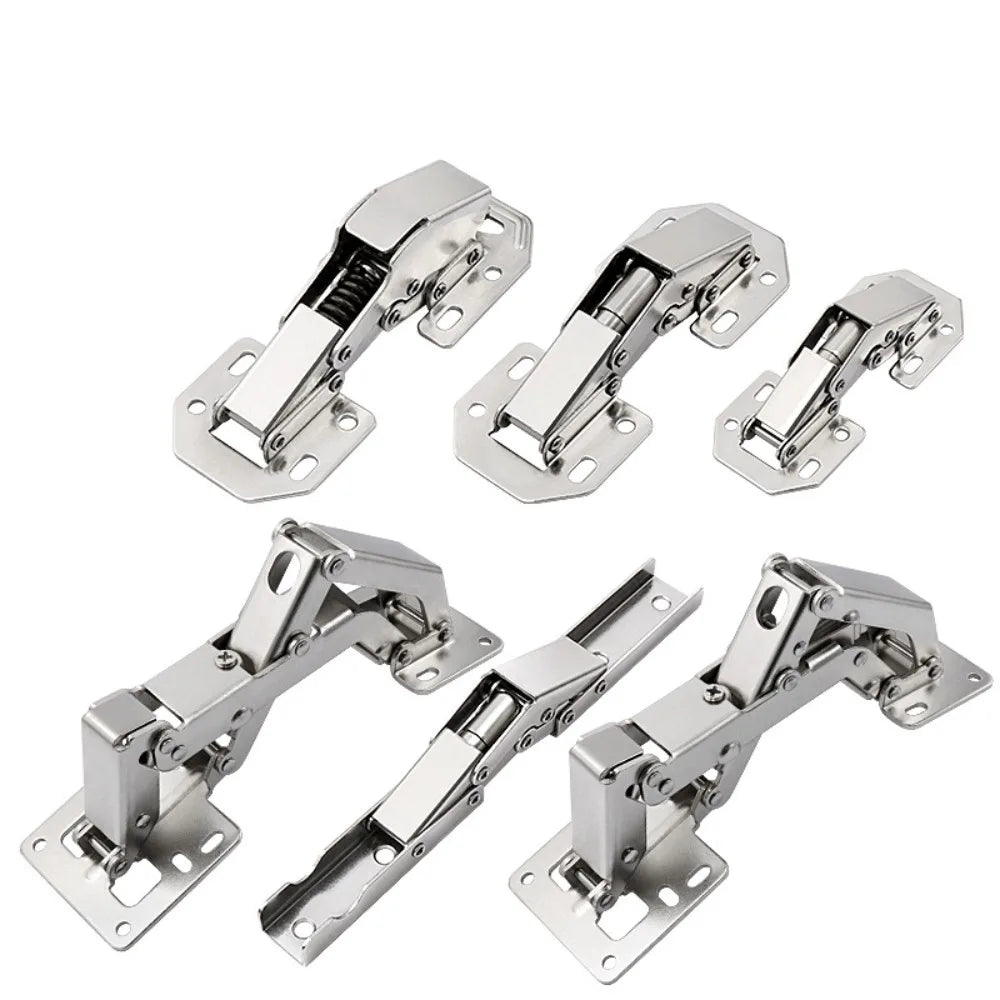 Hardware Fast loading Straight Arm Wardrobe Cupboard Hinge buffer damper Buffer hinge Full Overlay Hinge Automatically Oasis Select