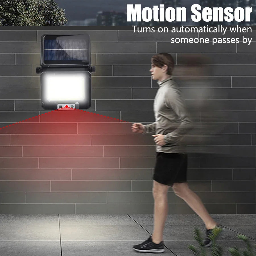 LED Solar Motion Sensor Wall Light 1/2 PCS Outdoor Solar Powered Lights For Yard Garden Fence Garage Waterproof Street Lamp Oasis Select