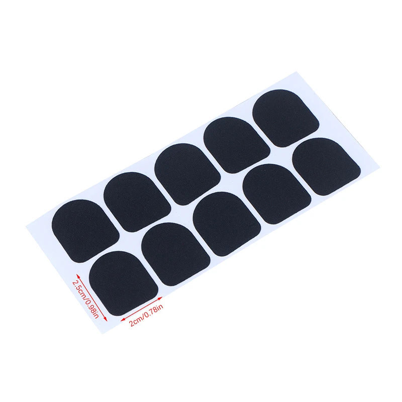 10 Pcs Mobile Game Finger Stickers Full Touch Screen Finger Sticker Sweat-Proof & Breathable Screen Contact Stickers For Gloves Oasis Select