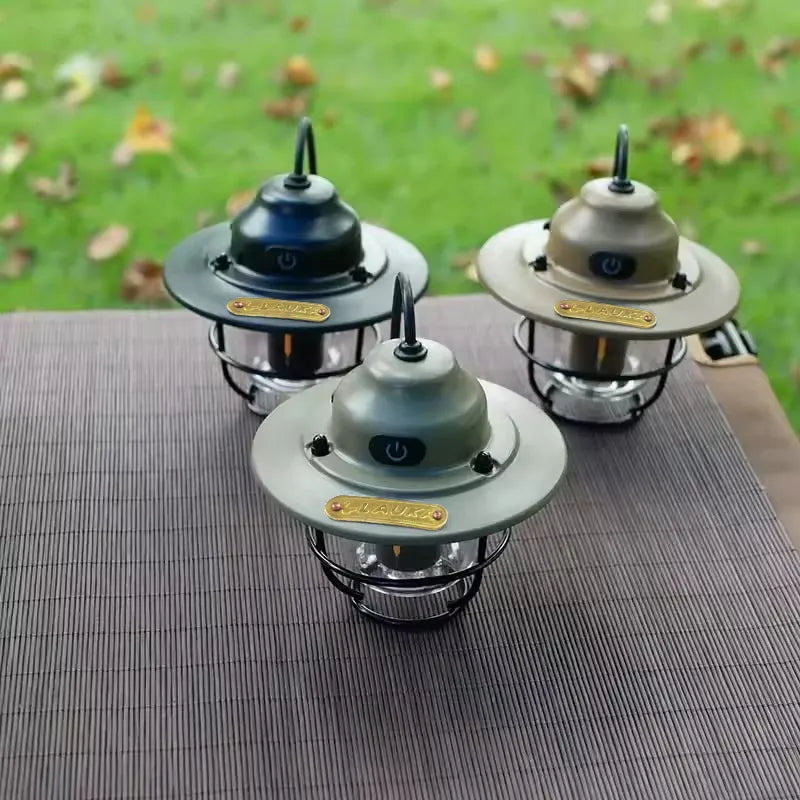 Portable Lanterns Outdoor Home Camping Light Retro Camping Light Camping Light Lighting Decorative Lights Multicolour Oasis Select