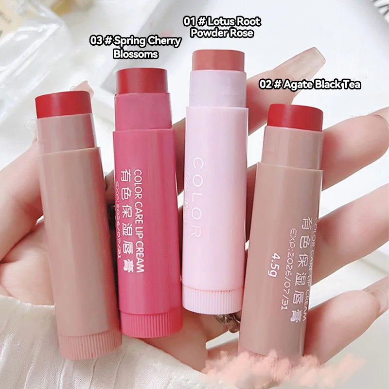 HAIPINK 3-Piece Set Tinted Moisturizing Lip Balm - Hydrating, Fade Lip Lines, Prevent Chapping Oasis Select