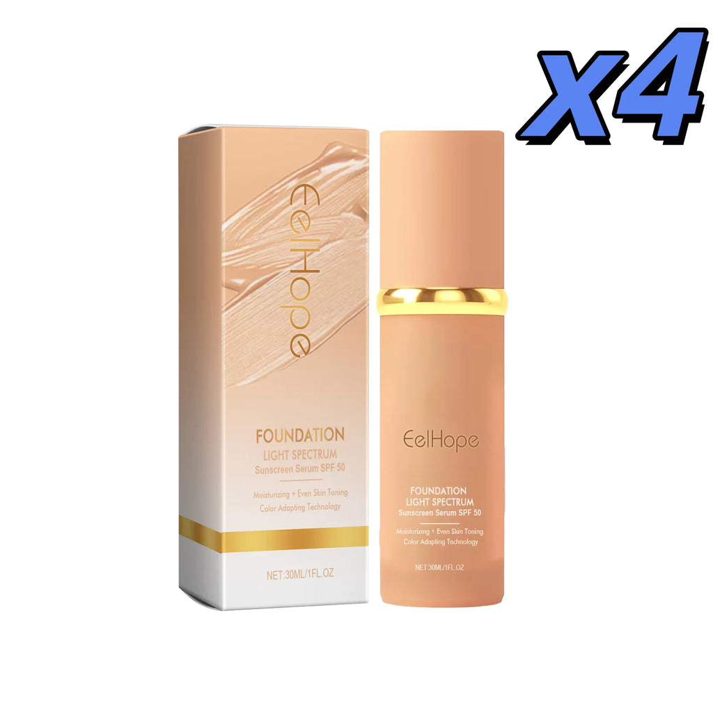 Eelhope 4-in-1 Color-Changing Liquid Foundation SPF 50+ 30ml Liquid Foundation Oasis Select 30ml boxedx4pcs
