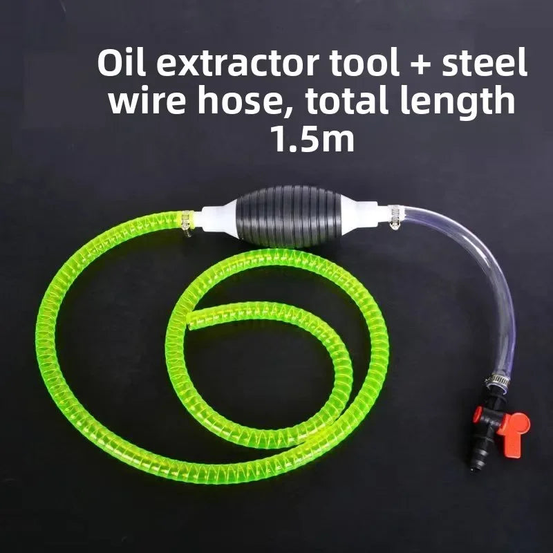 Petrol Diesel Liquid Anti-Leak Durable HD for Car Truck Boat 1Pc Universal Fuel Pump Pipe Kit Manual Hand Suction Pipe Cut Pipe Oasis Select 1.5M