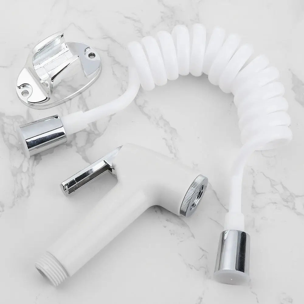 Stainless Steel Hand Bidet Faucet Handheld Toilet Bidet Sprayer Set for Bathroom Hand Sprayer Shower Head Self Cleaning Oasis Select