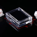 1PC Acrylic Jewelry Display Box Transparent Multi-Function Magnetic Lid Jewelry Storage Packaging Box Oasis Select 9x7x2cm