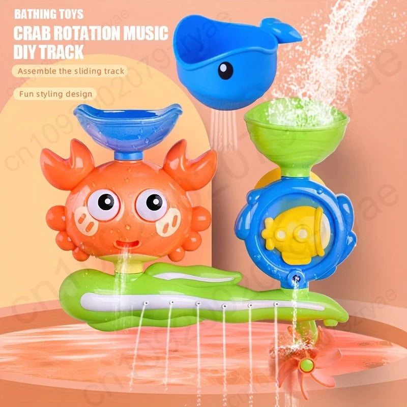 Interactive Suction Cup Bath Toy Set for Youngsters，Ideal for Youngsters and Schoolers, Perfect Gift for Halloween, Christmas Oasis Select