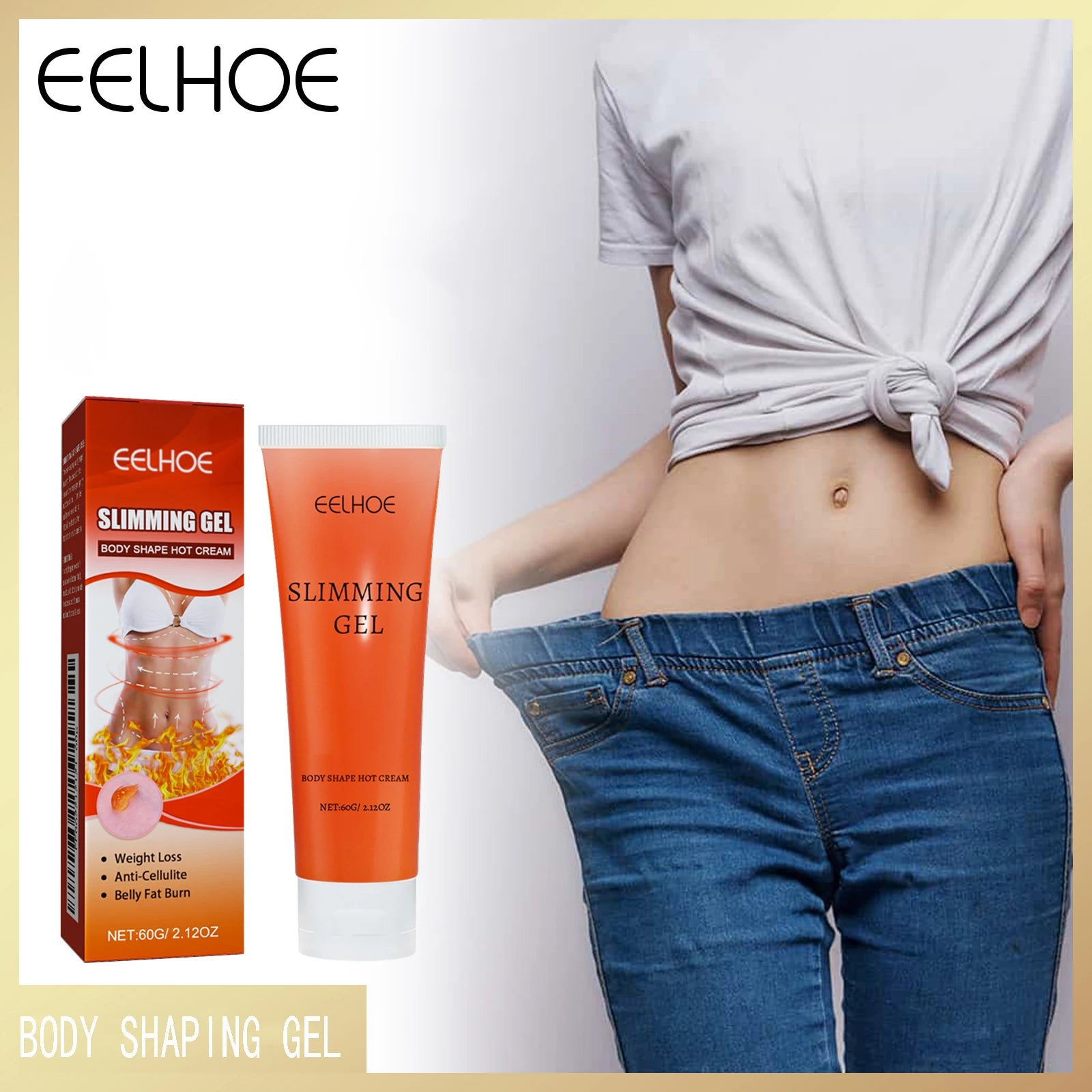 Eelhoe Slimming Firming Gel – Cellulite & Body Tightening 60g