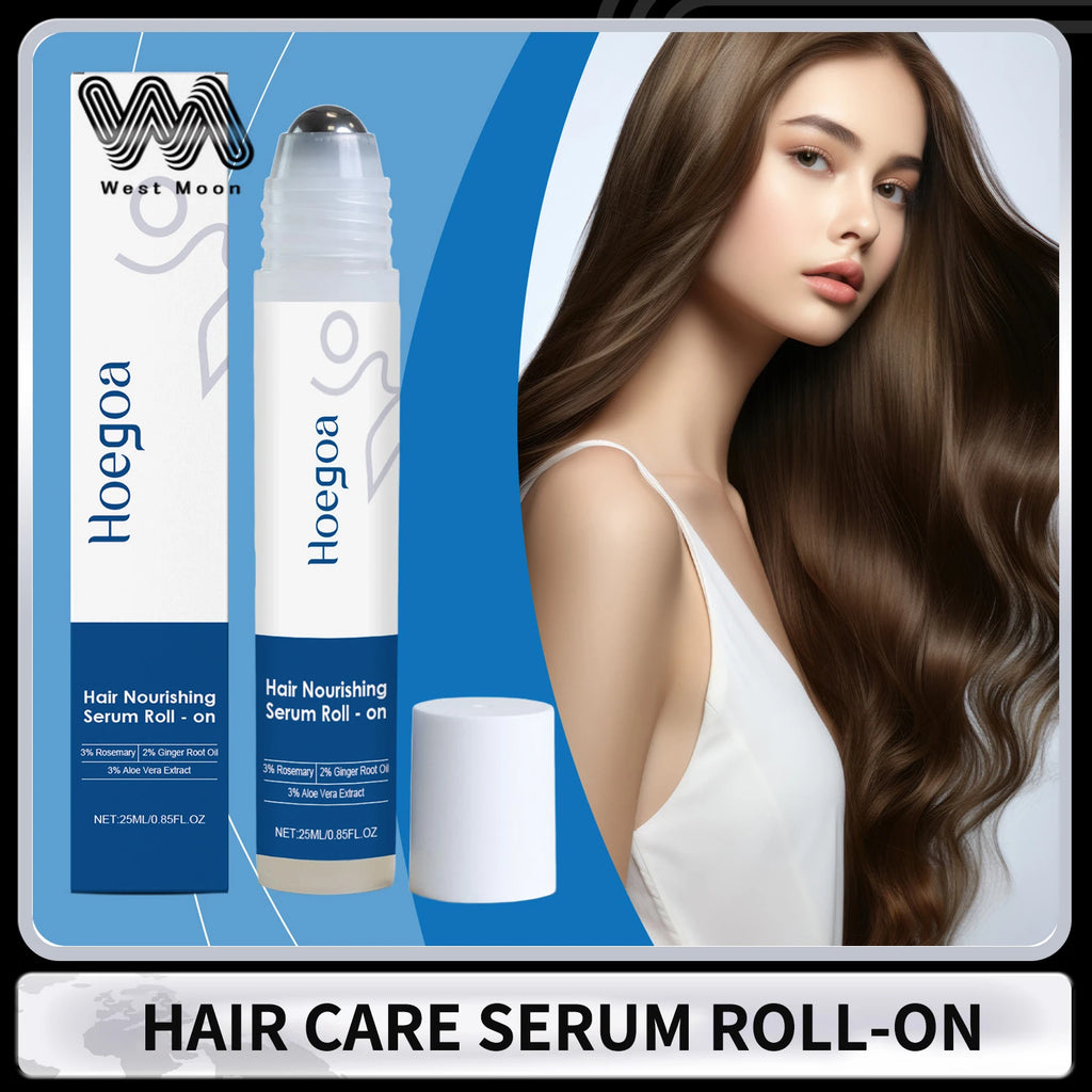 HOEGOA Rosemary Hair Growth Serum Roll-On 25ml | Scalp Care