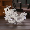 Eye Mask Sexy Lace Venetian Masquerade Ball Halloween Party Fancy Dress Costume Props Lady Black Lace Hollow Face Mask Oasis Select B