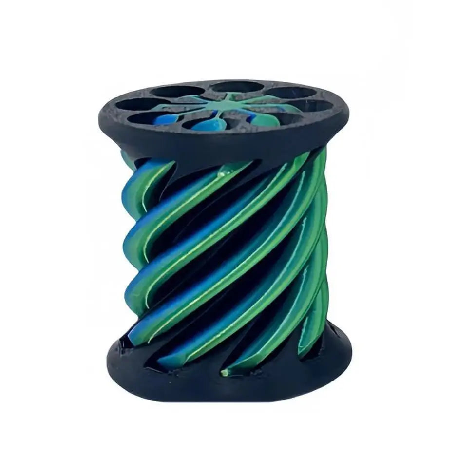3D Printing Decompression Spinning Toy Through Pyramid Toy Spiral Cone Helix Screw Passthrough Sculpture Decor Toy Oasis Select 11
