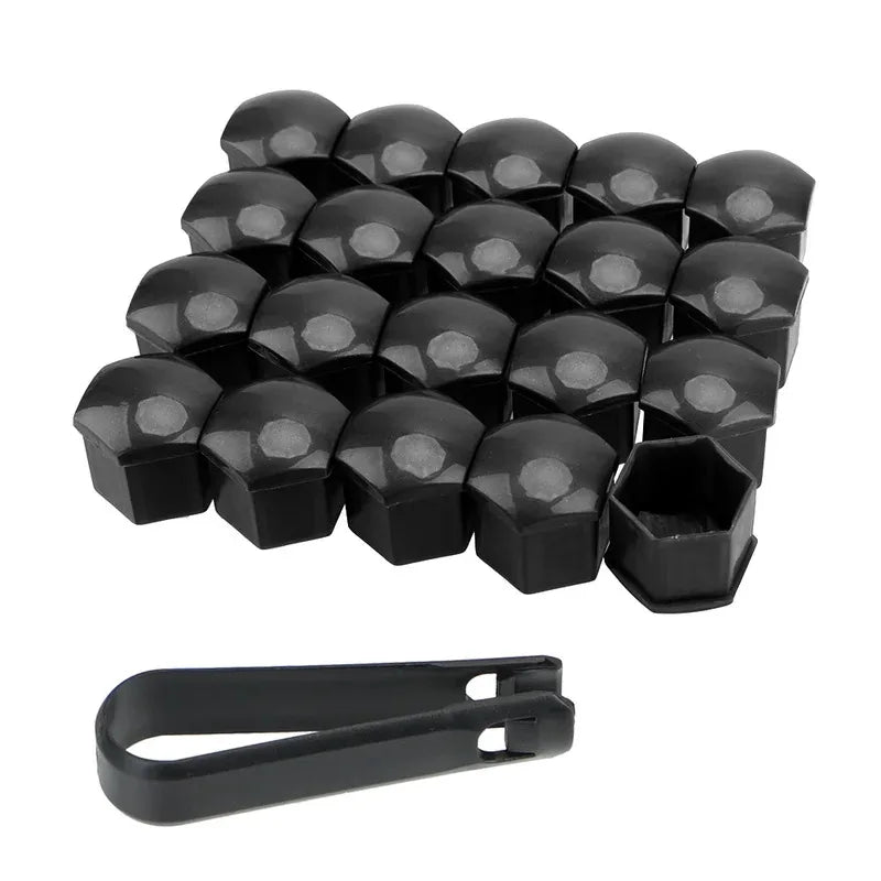 20/40Pcs Universal Anti-Rust 17 19 21mm ABS Auto Trim Tyre Wheel Nut Screw Bolt Protection Covers Cap Car Accessories Oasis Select