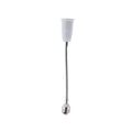 20/30/40/60cm LED Bulb Extension Tube Flexible E27 To E27 Bulb Conversion Lengthen Threaded Lamp Holder Adapter Home Oasis Select 40cm