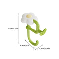 1PC Table Hook Side Hanging Bag Desk Side Backpack Hook Portable Desk Side Hanging Bag Artifact No Drilling Detachable Hooks Oasis Select White 1PC