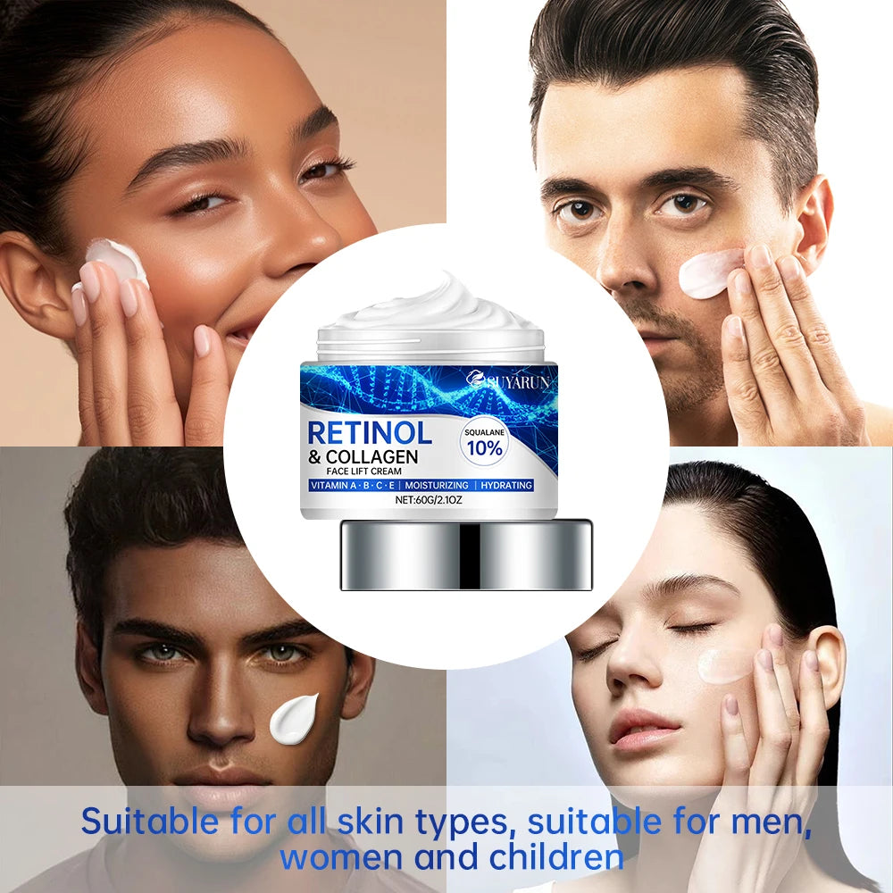 SUYARUN Retinol Collagen Face Cream – Firming Moisturizer
