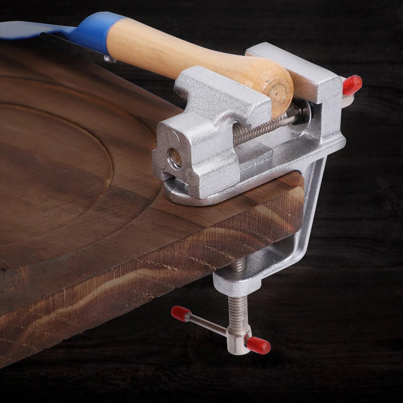 3.5" Aluminum Mini Bench Vise – Jewelers Hobby Clamp Tool