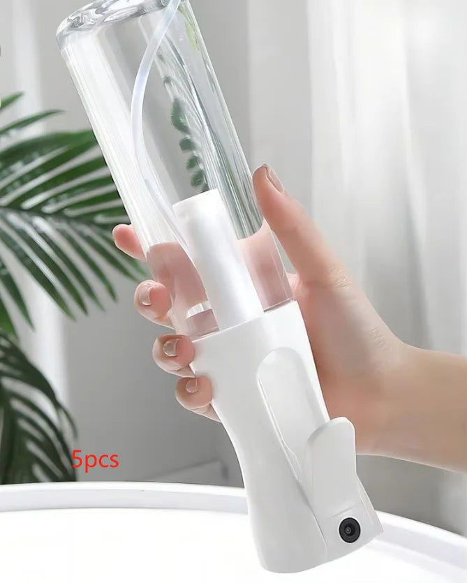Spray bottle continuous high pressure water refill dilution fine mist atomizing spray bottle pressed refill water bottle size op Oasis Select 5PCS-S