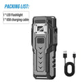 ESMARTER 1000LM Rechargeable LED Flashlight & COB Work Light