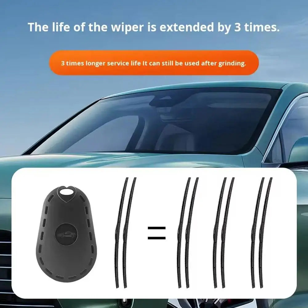 Car Wiper Repairer Automotive Wiper Repair Portable Rubber Strip Grinder Convenient polishing tool wiper guard for Water Stain Oasis Select