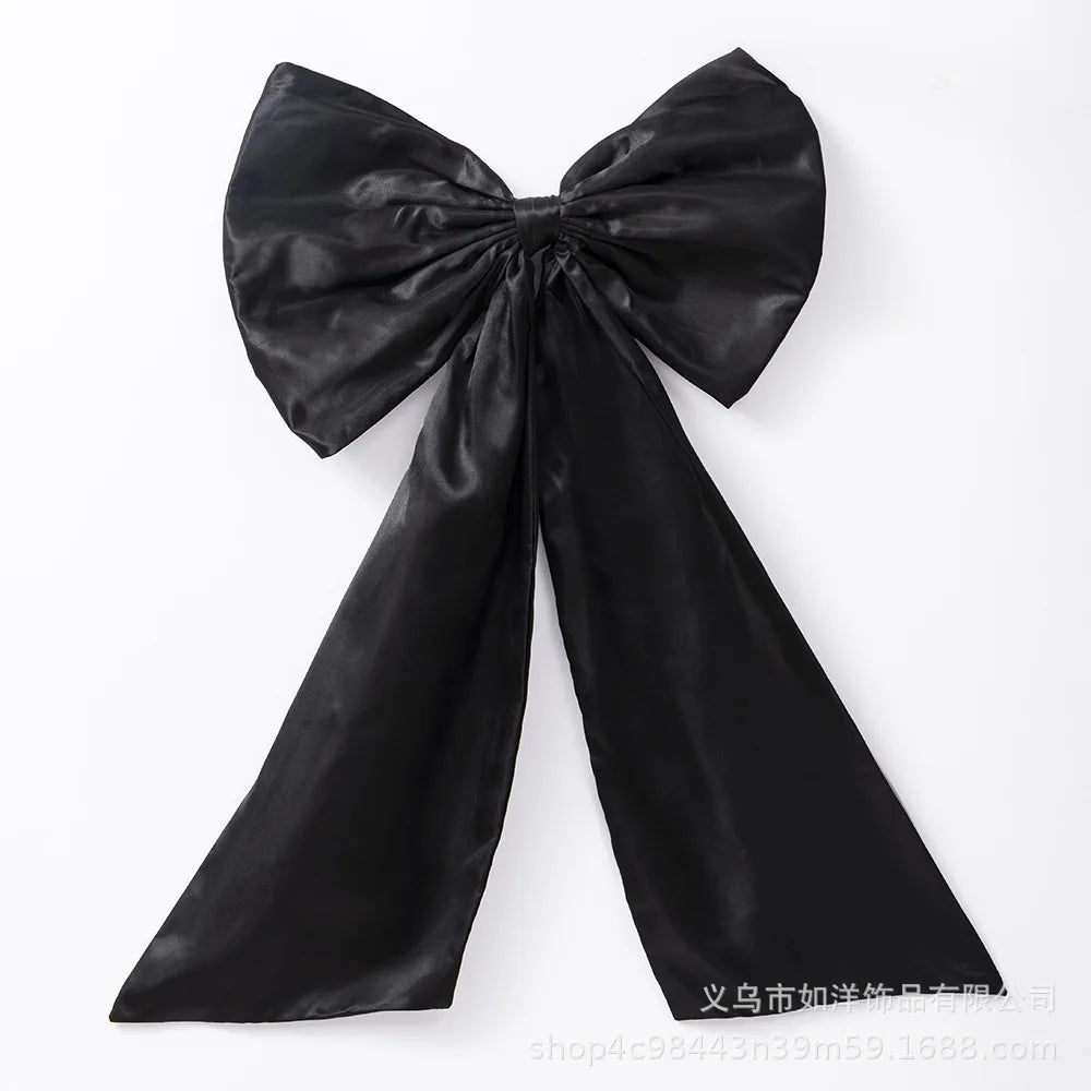 Giant Pink Satin Bow Wall Decor – 43x24" Party Decoration