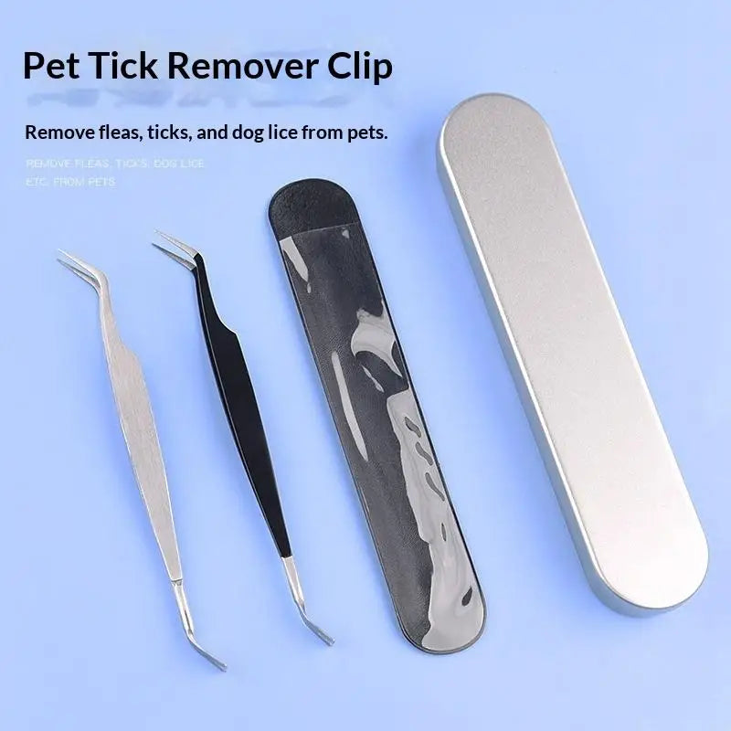 Precision 2 In 1 Tick Remover with Comfortable Grip for Efficient Tick Removal in Pets and Humans Oasis Select