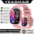 Rugged Military Smart Watch 1.95" Bluetooth Fitness Tracker