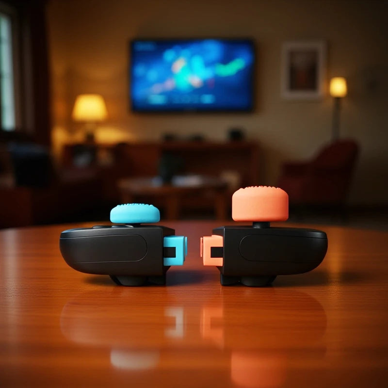 Switch 2 Thumb Stick Case Set, 4/6pcs Joystick Cover with Anti-slip Silicone Controller Caps for JoyCon Oasis Select