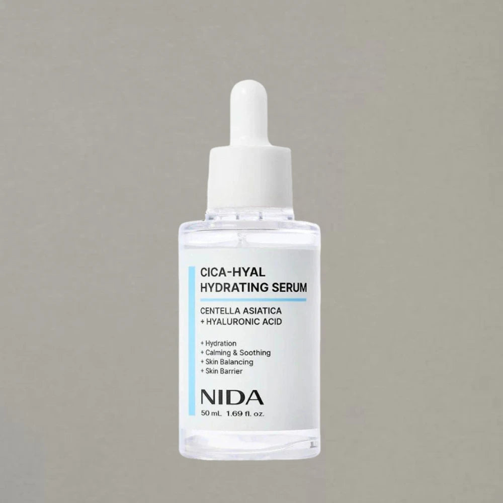 Korea NIDA Skin Care Kit - Ultimate Moisturizing Cream, Retinol Probiotic Eye Cream, TXA Renewal Essence, For All Skin Types Oasis Select Hydrating Serum