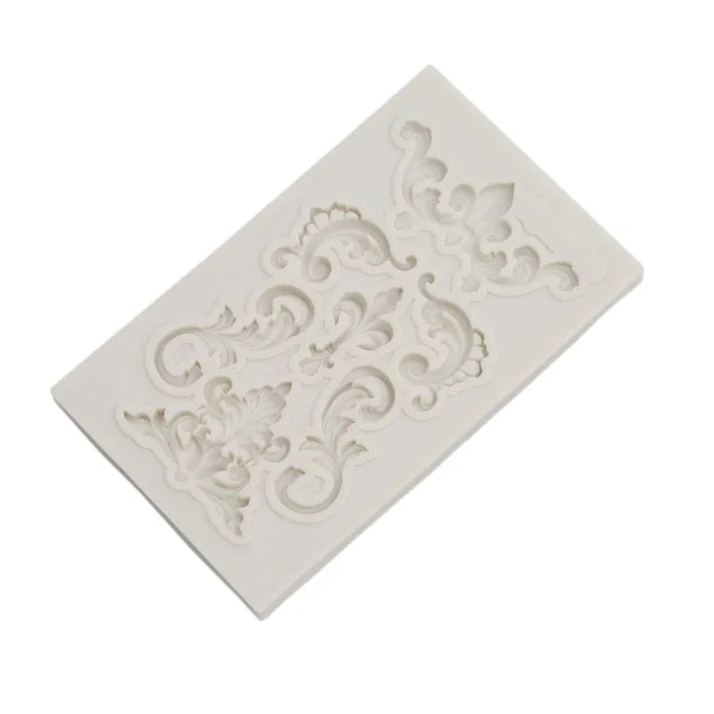 European Pattern Fondant Silicone Mold – Chocolate & Cake Deco Silicone Baking Mold Oasis Select