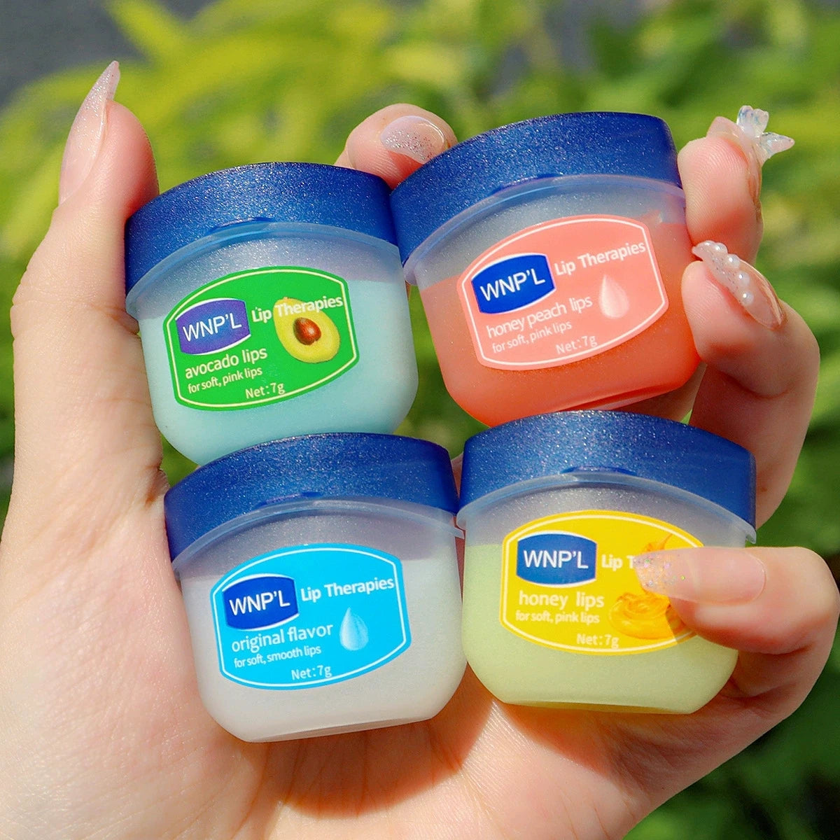 6-Piece Natural Plant Lip Balm Set – Moisturizing & Plumping Lip Balm Set Oasis Select