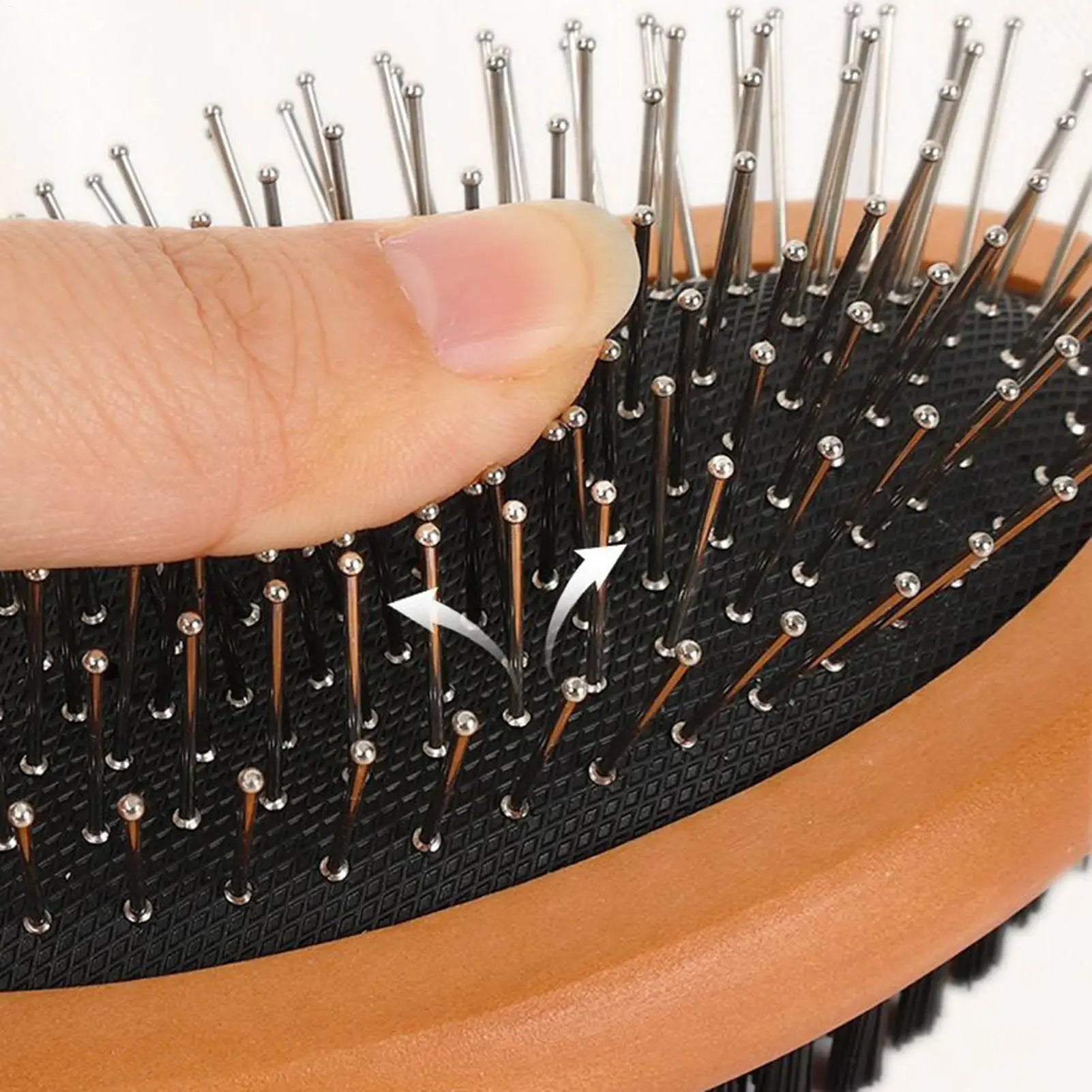 Pet Grooming Brush Double-sided Brush Comb Stainless Steel Needle Bristles Hair Brush Grooming Hair Remover Brush Pet Supplies Oasis Select