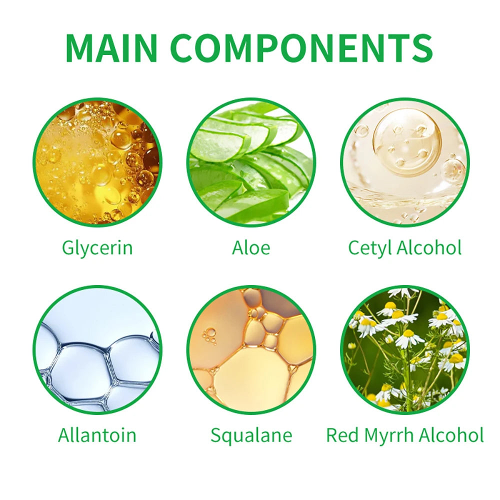 Aloe Vera Fast Hair Removal Cream 60g Painless Underarm Body Face Private Areas Hairs Remove Depilatory Wax Women Men Skin Care Oasis Select