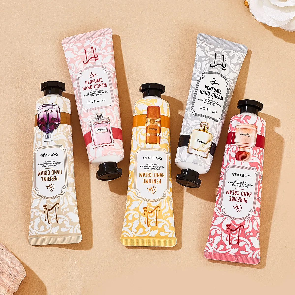 YOUNGCOME 5-Piece Plant Hand Cream Gift Set – Moisturizing Hand Cream Set Oasis Select
