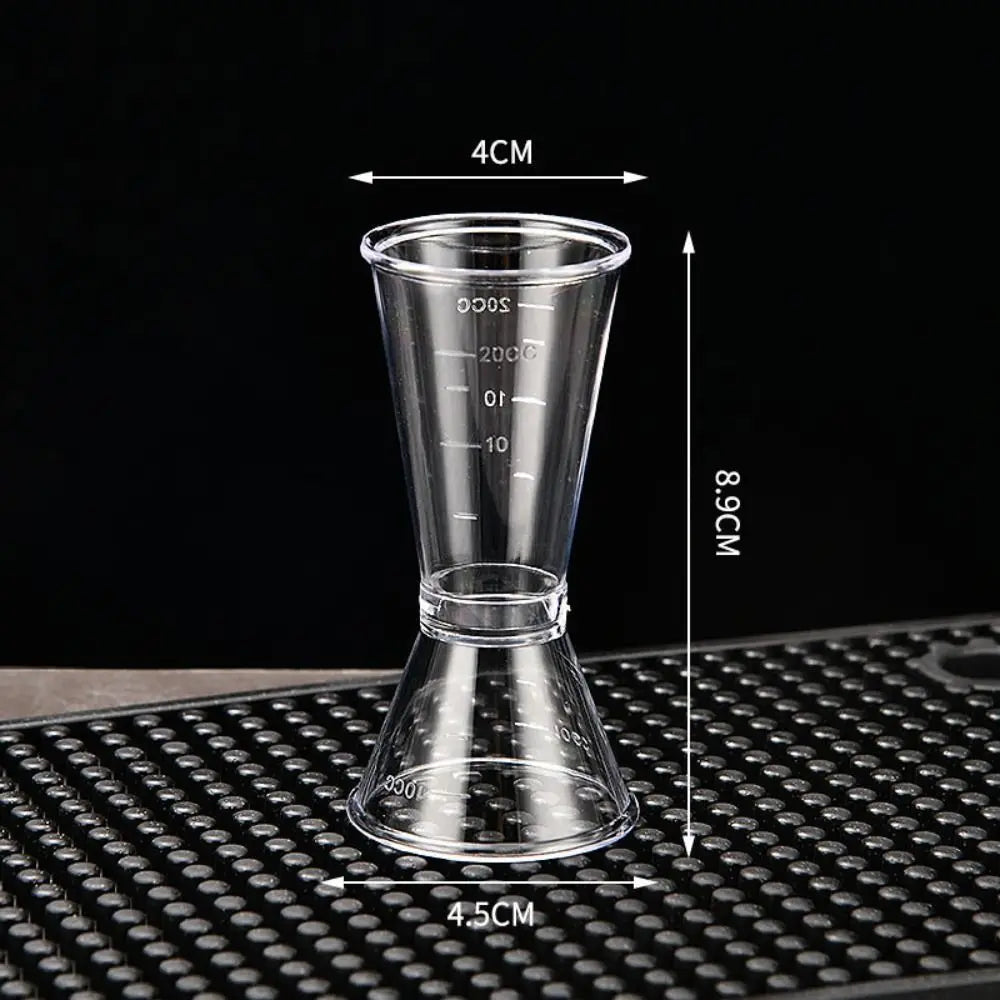 New PP Measure Cup 10/20cc Transparent Double Shot Kitchen Supplies 20/40cc Liquid Measuring Cup Oasis Select 10-20cc