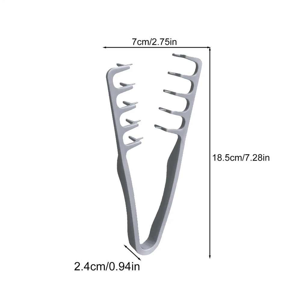 Texture Comb Wide Tooth Comb for Wet Hair Styling Volumizing Tool for Volume and Grooming Accessory Seam Covering Bangs Oasis Select