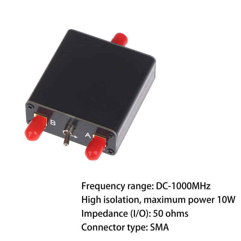 New Manual Aantenna Switch RF Switch High Frequency Switch 10W Portable SMA Transceivers Radio Switch Oasis Select
