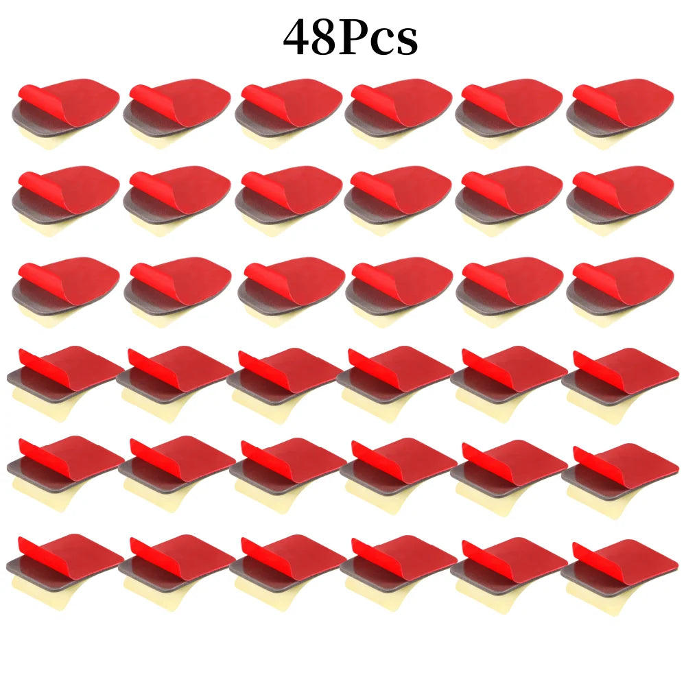 48-Pack VHB Adhesive Mounting Stickers for GoPro & Action Cams