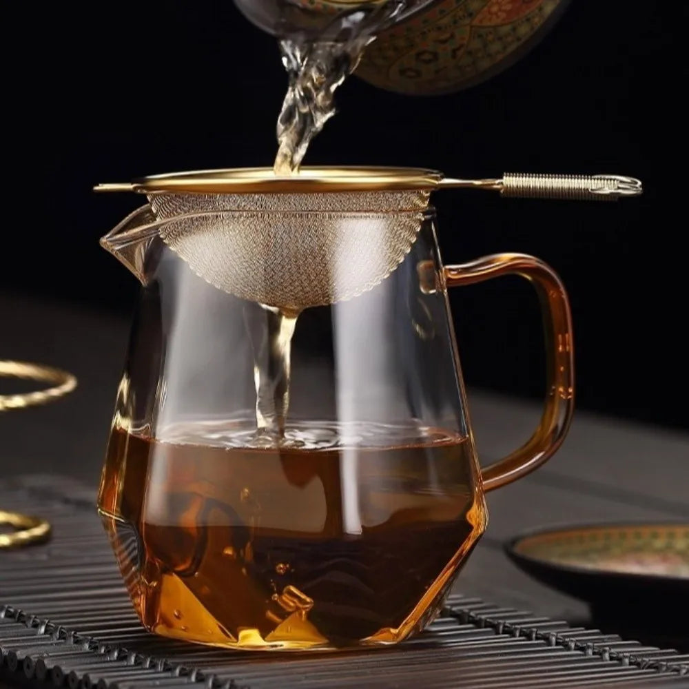 Fine Mesh Stainless Steel Tea Strainer & Coffee Filter