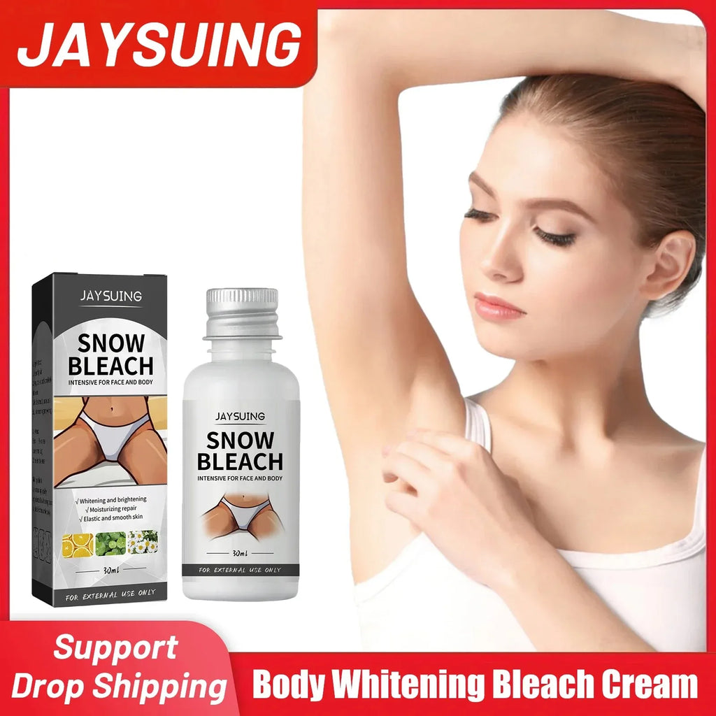 Jaysuing Snow Bleach Cream – Dark Spot & Body Brightening 30ml Body Brightening Cream Oasis Select