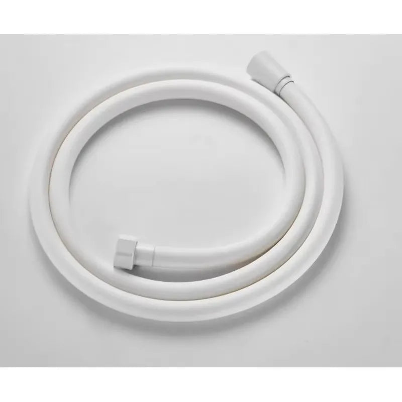 1.5/2/3m Grey PVC Flexible Handheld Shower Hose Pipe Flexible Anti Winding Explosion-proof Shower Tube Bathroom Accessories Oasis Select White 200cm
