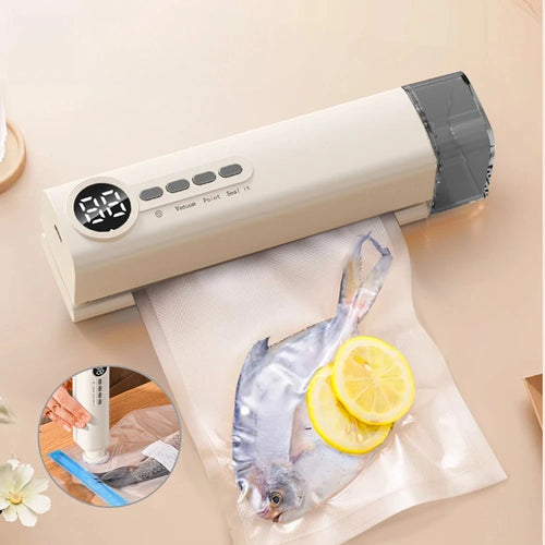 3-in-1 Handheld Vacuum Sealer Machine | Wireless Food Sealer Vacuum Sealer Machine Oasis Select