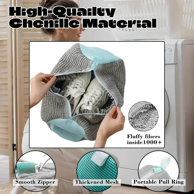 Sneaker Washing Net Bag To Wash Slippers Shoe Laundry Net Washing Machine Bag Slippers Shoes Bags Wash Slippers Washing Shoe Bag Oasis Select