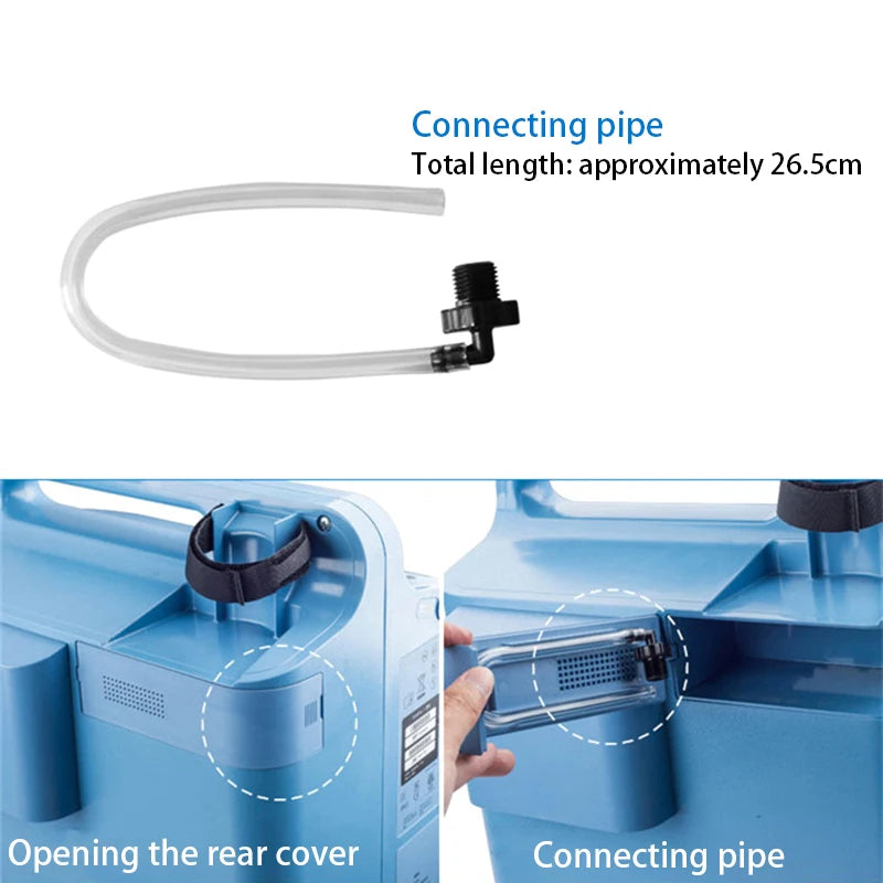 Humidifier Tubing Adapter & Cup Replacement Part | Plastic