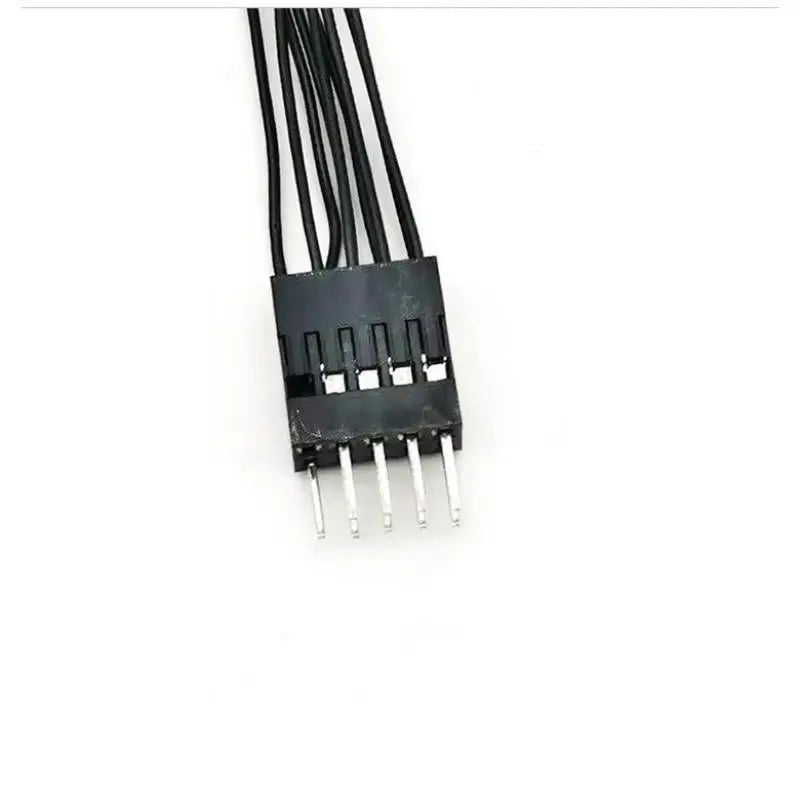 1Pc Dual Control Cable for Power Reset, 9-Pin 1 to 2 Line Splitter Switch for Desktop PC Motherboard Oasis Select