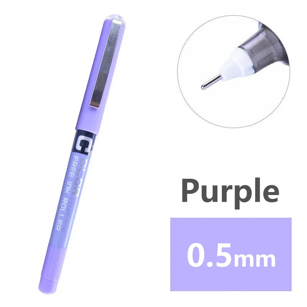Fine Nib Gel Pen Student School Office Stationery 0 38m Big Ink
